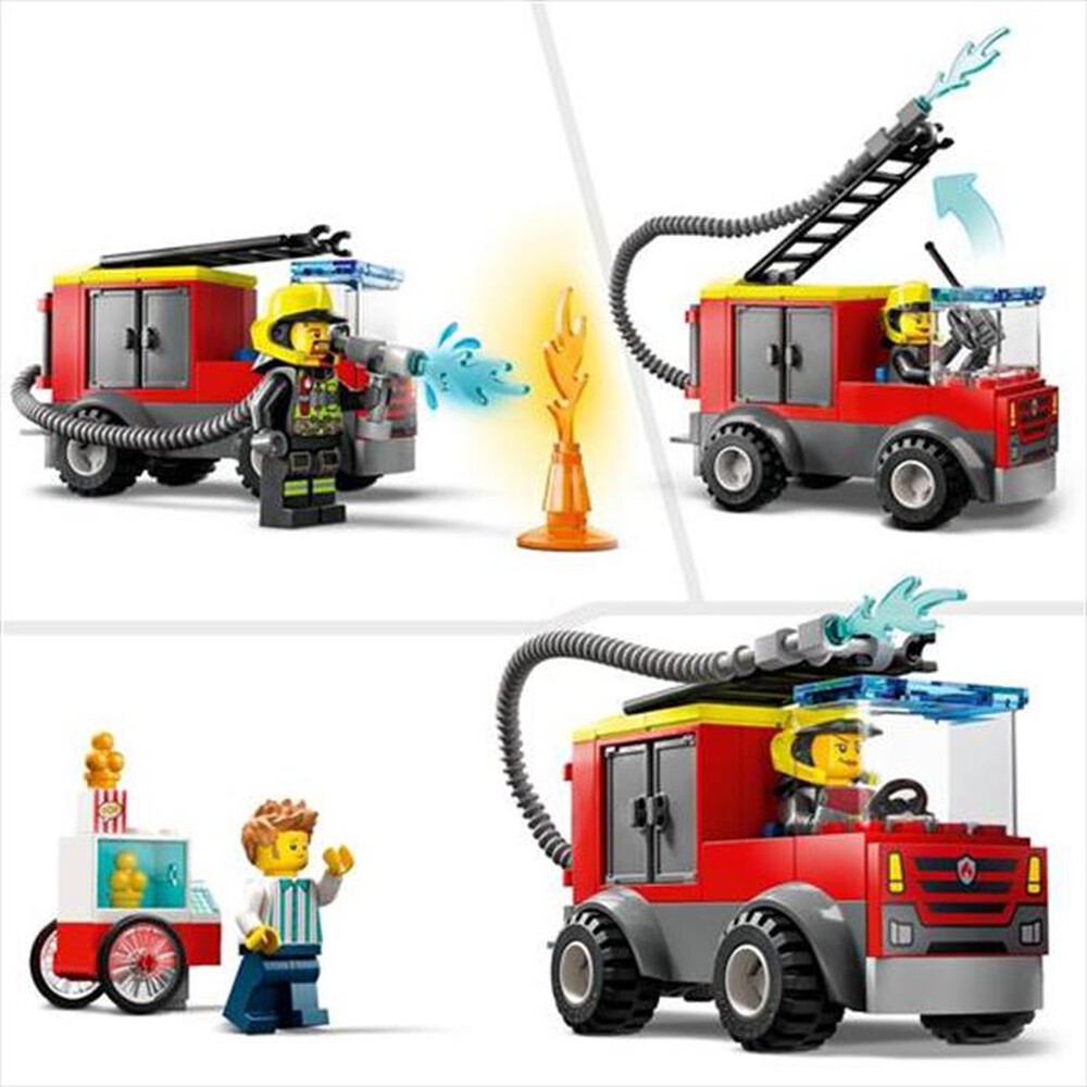 Immagine del prodotto LEGO - CITY Caserma dei pompieri e autopompa - 60375