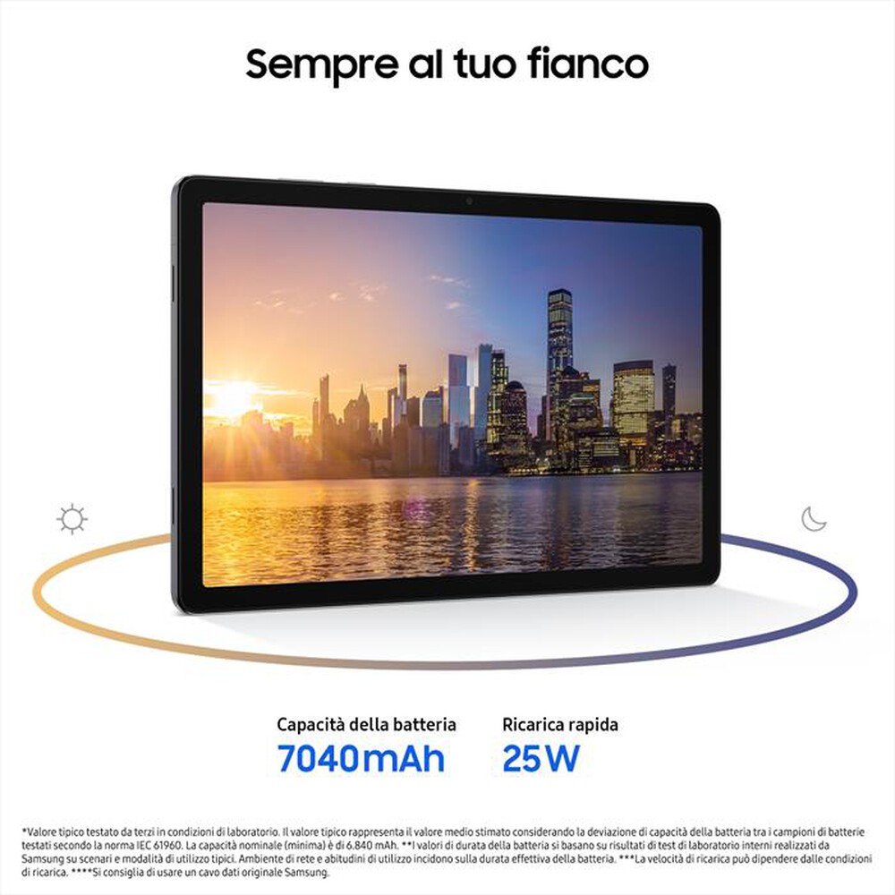 Immagine del prodotto SAMSUNG - Tablet GALAXY TAB A11+ 5G 128 GB-Gray