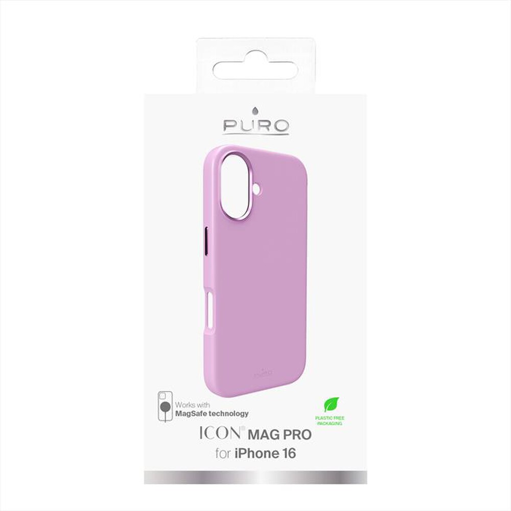 Immagine del prodotto PURO - Cover PUIPC1661ICONMPROSE per iPhone 16 6.1"-Rosa