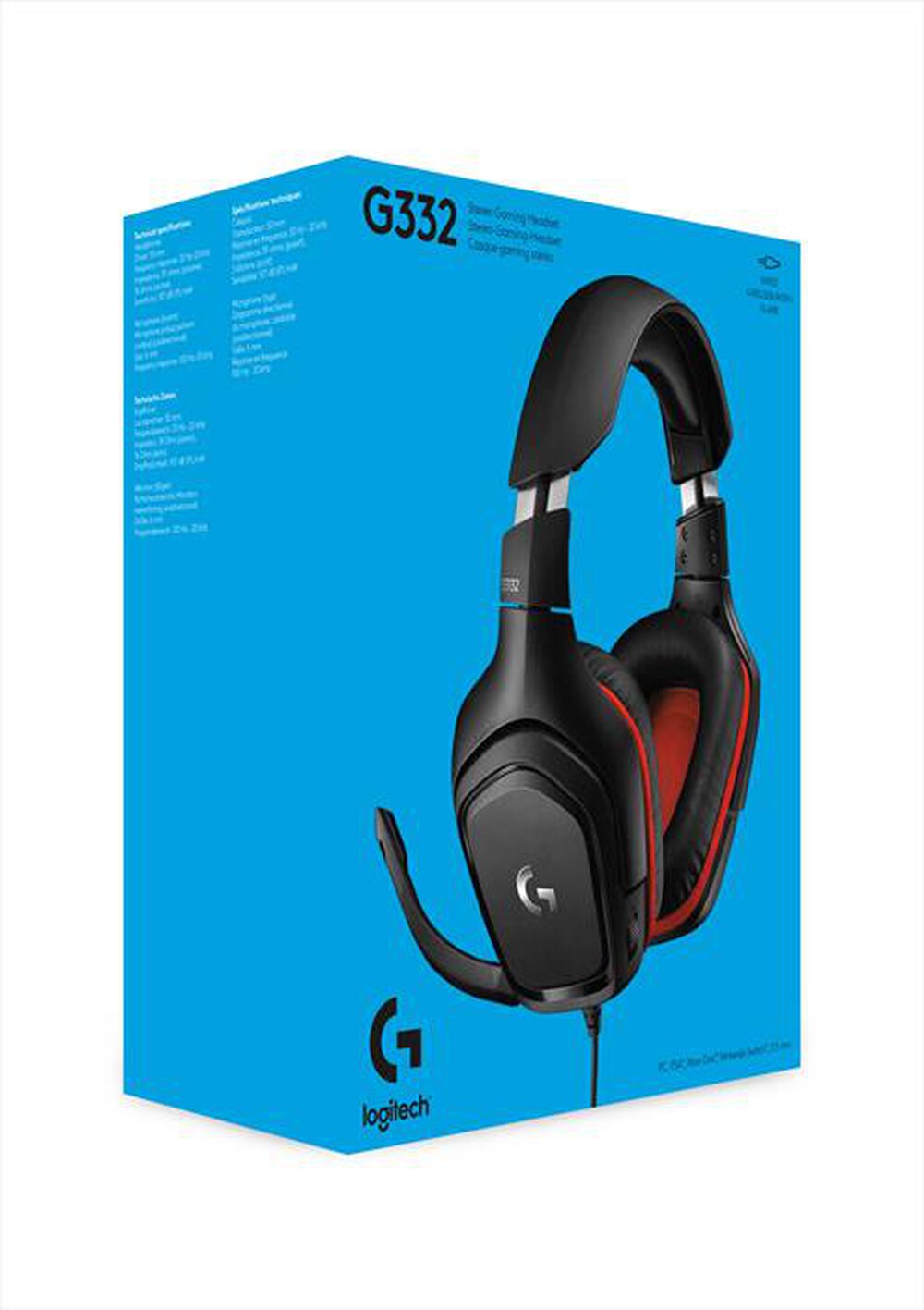 Immagine del prodotto LOGITECH - G332-Nero