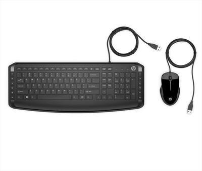 HP - HP PAVILION TASTIERA E MOUSE 200-Nero