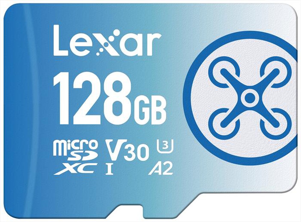 Immagine del prodotto LEXAR - 128GB FLY MICROSDXC-Blue