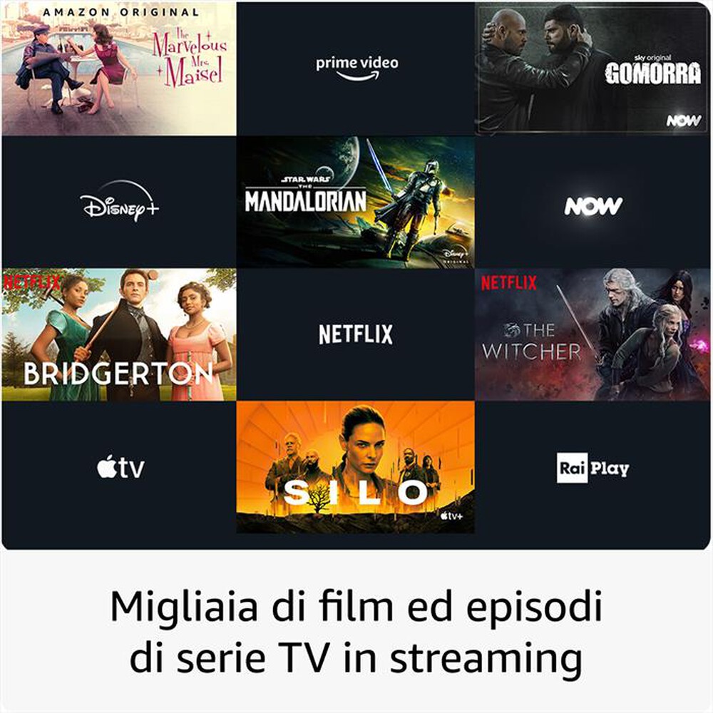 Immagine del prodotto AMAZON - NUOVO FIRE TV STICK 4K-Nero