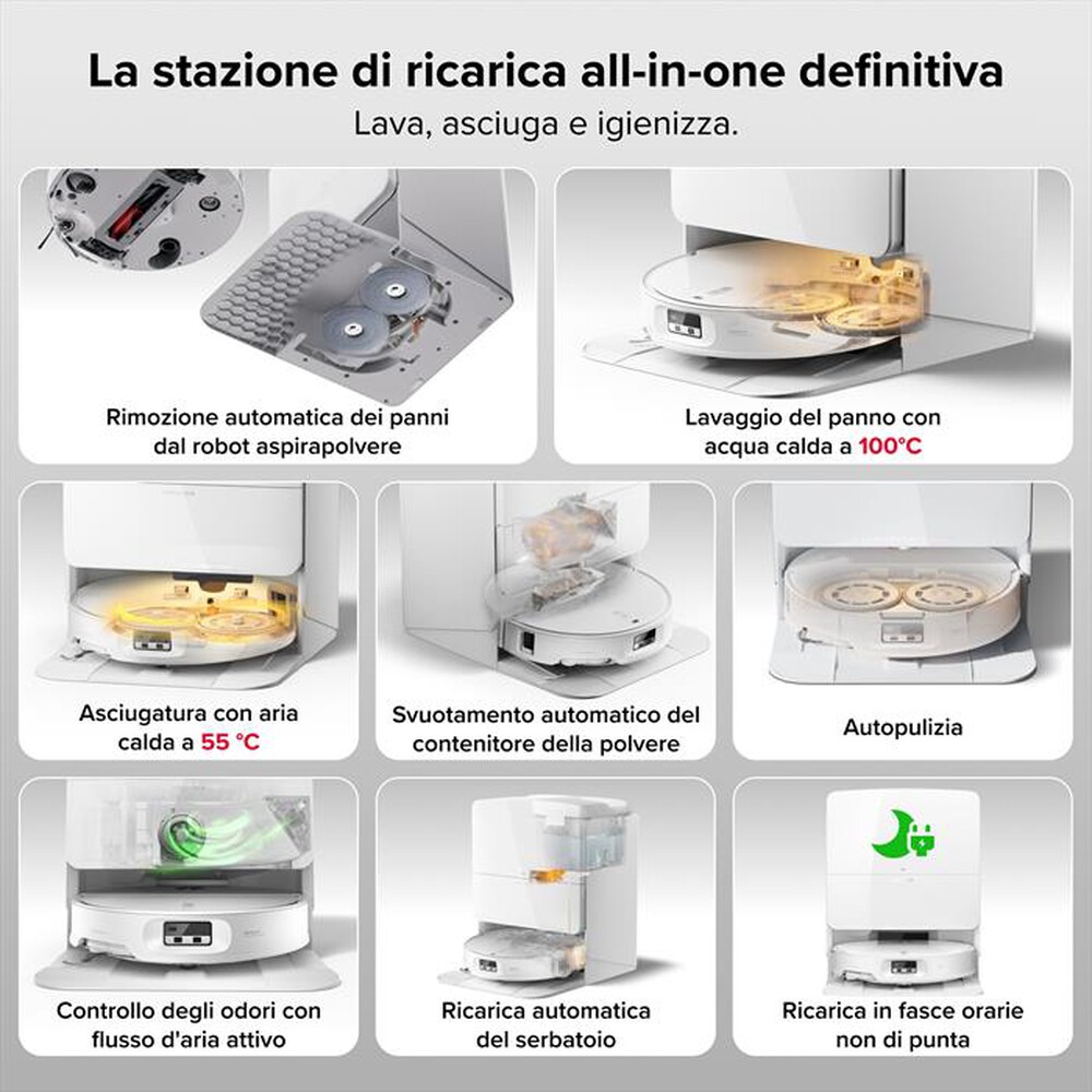 Immagine del prodotto ROBOROCK - Aspirapolvere robot QREVO EDGE 2 PRO W-bianco
