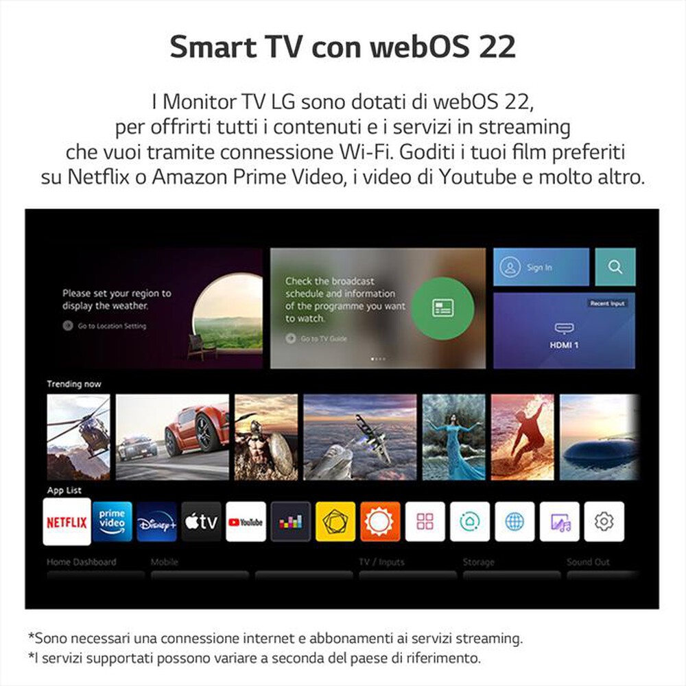 Immagine del prodotto LG - TV LED FHD 27" 27TQ615S-PZ.API-Nero