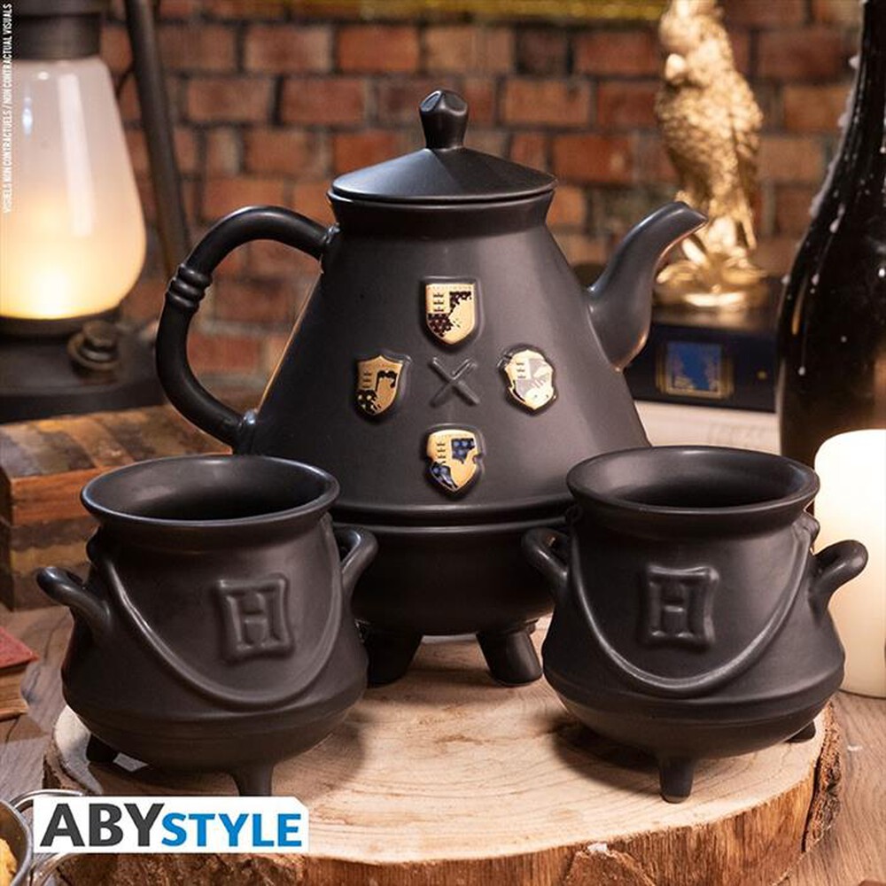 Immagine del prodotto ABYSSE - HARRY POTTER - TEIERA - SET CON CALDERONI HOGWARTS-Nero