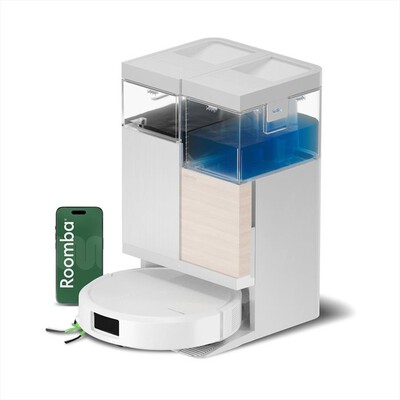 iROBOT - Aspirapolvere ROOMBA PLUS 575 COMBO+AUTOWASH DOCK-White