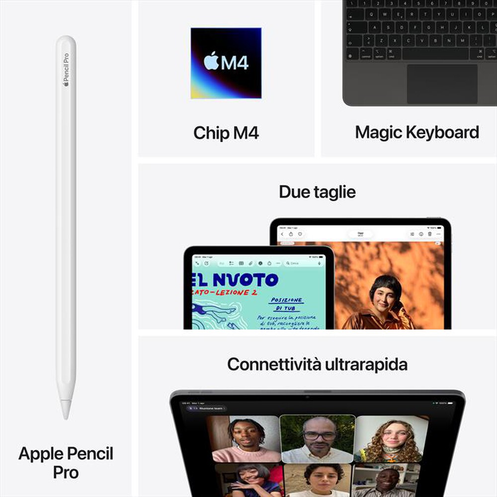 Immagine del prodotto APPLE - iPad Air 11" M4 WiFi 128GB-Grigio Siderale