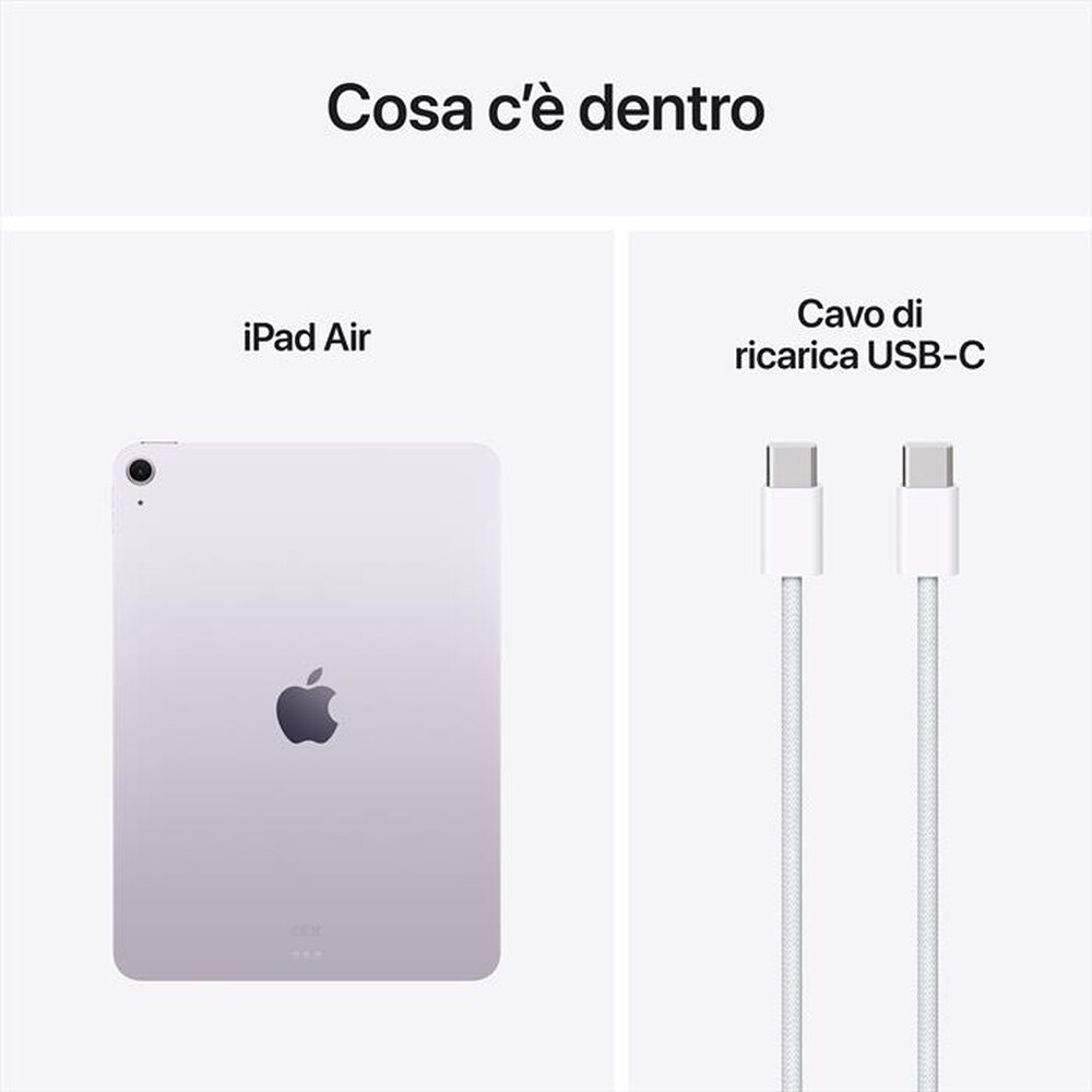 Immagine del prodotto APPLE - iPad Air 11" Wi-Fi 256GB (2025)-Viola