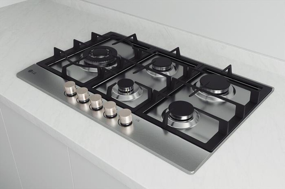 Immagine del prodotto LG - Piano cottura a gas CBGZ3016S 75 cm-Inox