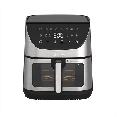 ARDES - FRIGGISANA SUPREME 8L-Nero/Inox
