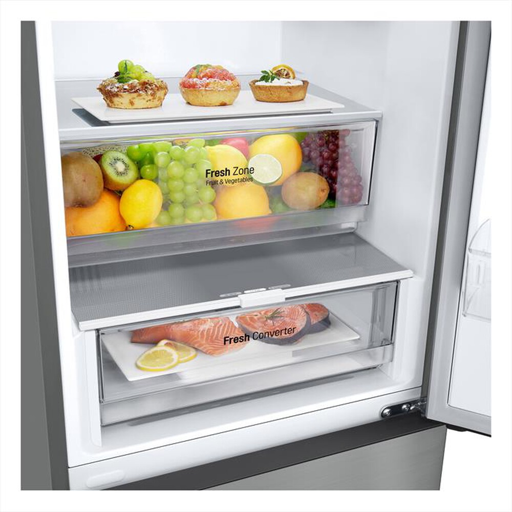 Immagine del prodotto LG - Frigorifero combinato GBV22NCBPY Classe B 387 lt-Prime Silver