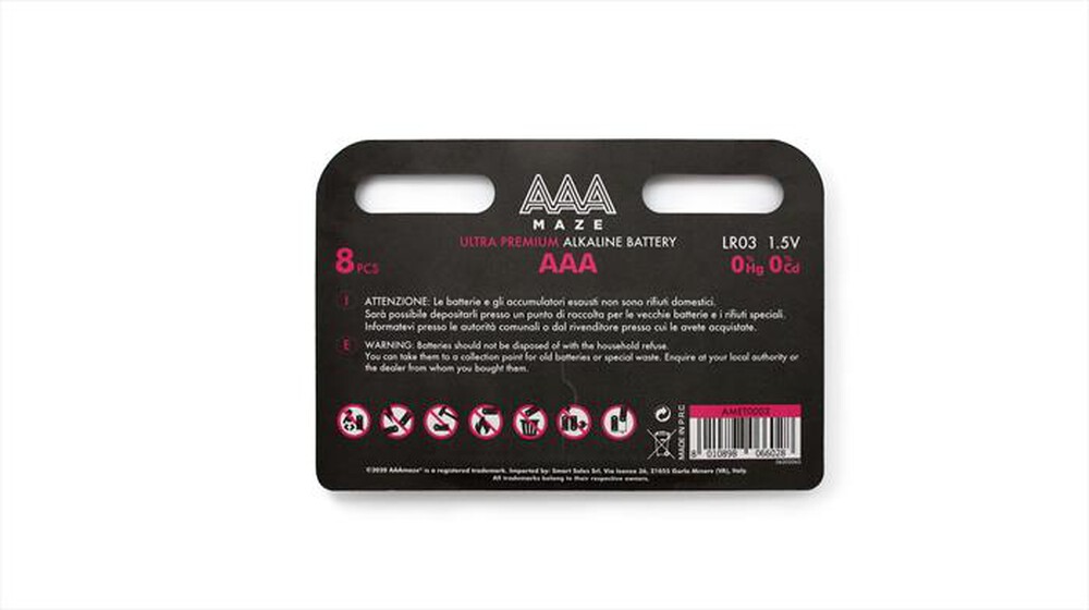 Immagine del prodotto AAAMAZE - PILE AAA ULTRAPREMIUM ALKALINE