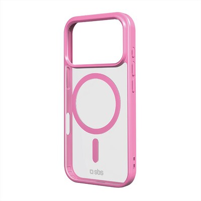 SBS - Cover Mag Frame per iPhone 17 Pro-Rosa