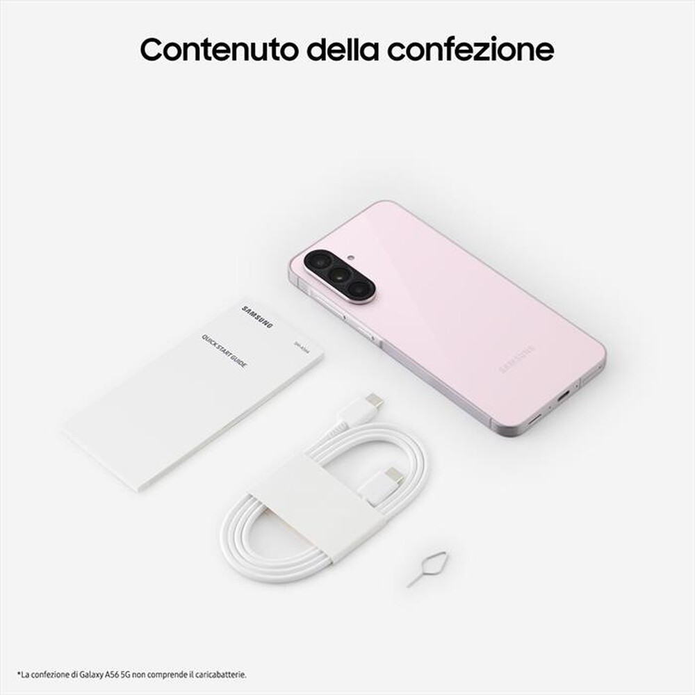 Immagine del prodotto SAMSUNG - Smartphone Galaxy A56 5G 128GB-Awesome Pink