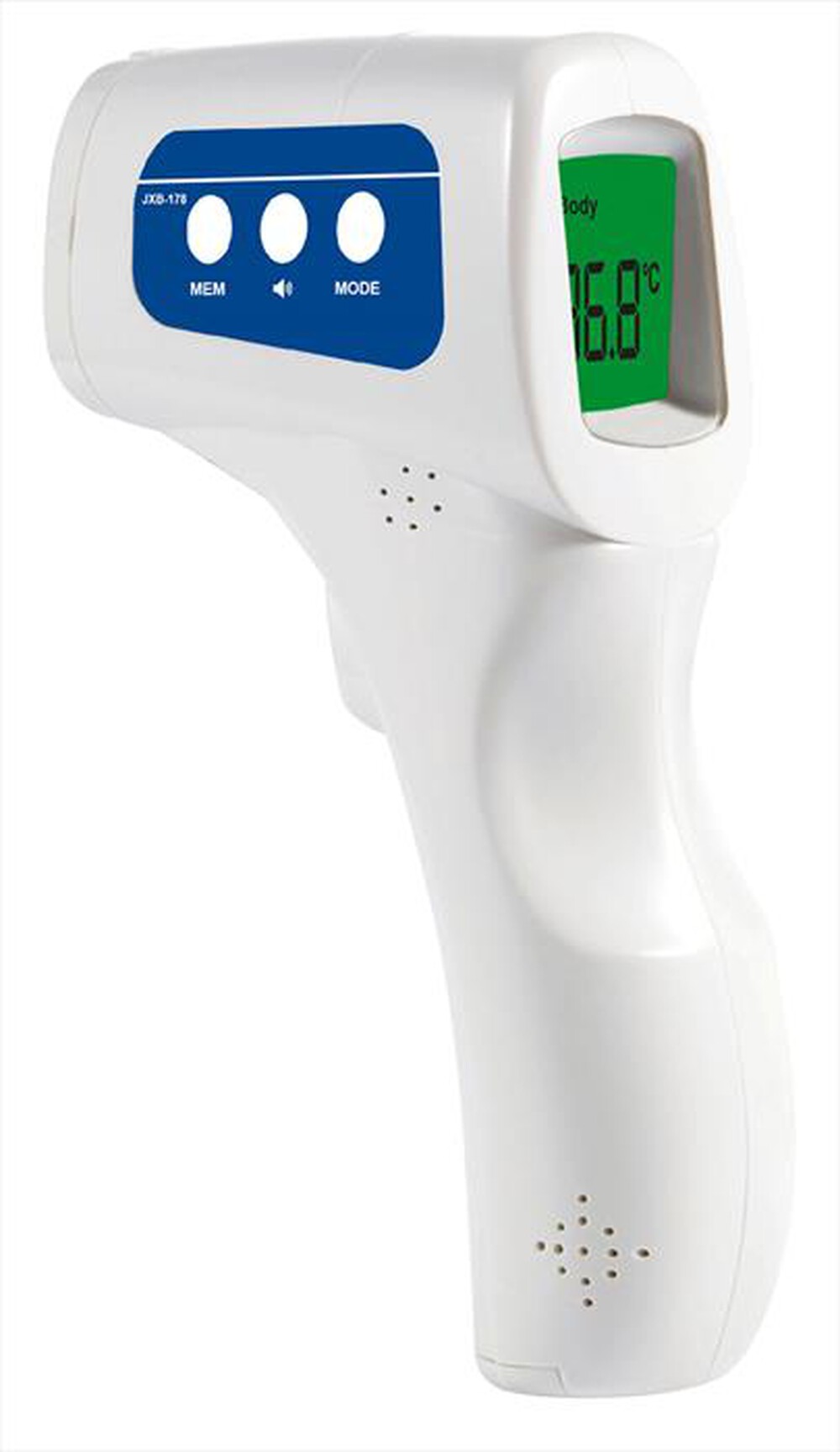 Immagine del prodotto TELESYSTEM - TERMOSCANNER TERMOMETRO AD INFRAROSSI JXB-178-White