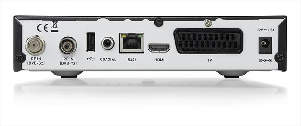 Immagine del prodotto TELESYSTEM - TS4000 COMBO FREE T2/S2 HEVC-BLACK