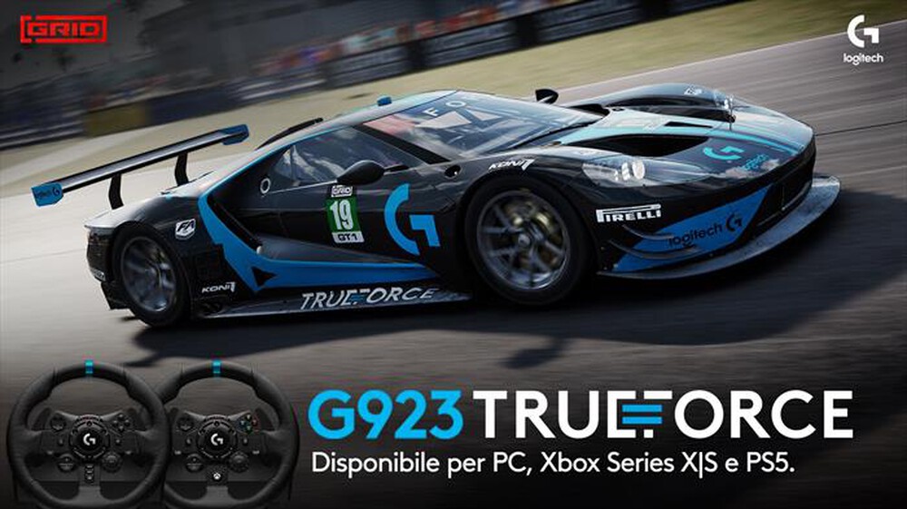 Immagine del prodotto LOGITECH - Volante da corsa e pedali G923 SE (PS5/PS4)-Nero