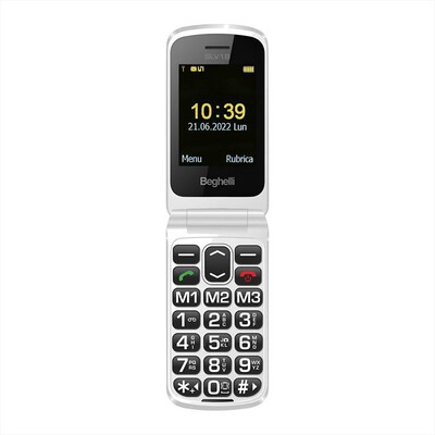 BEGHELLI - Cellulare SLV18-Grigio