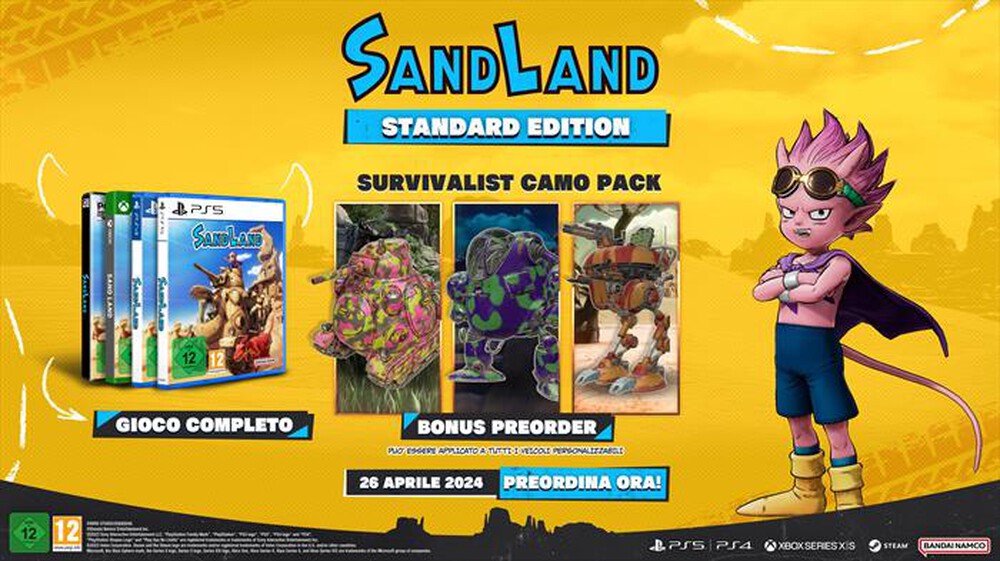 Immagine del prodotto NAMCO - SAND LAND PS4