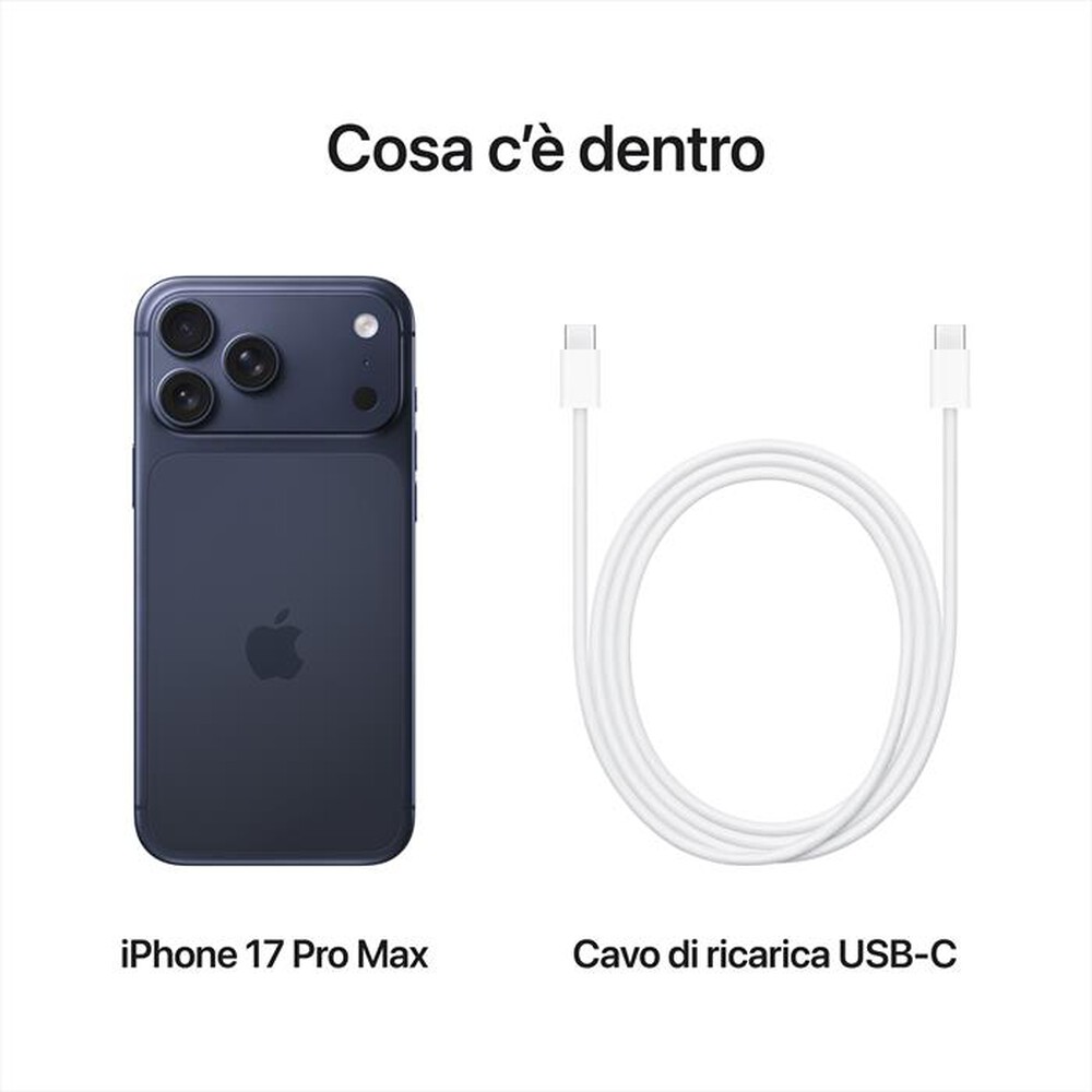 Immagine del prodotto WIND - 3 - APPLE iPhone 17 Pro Max 256GB-Blu profondo