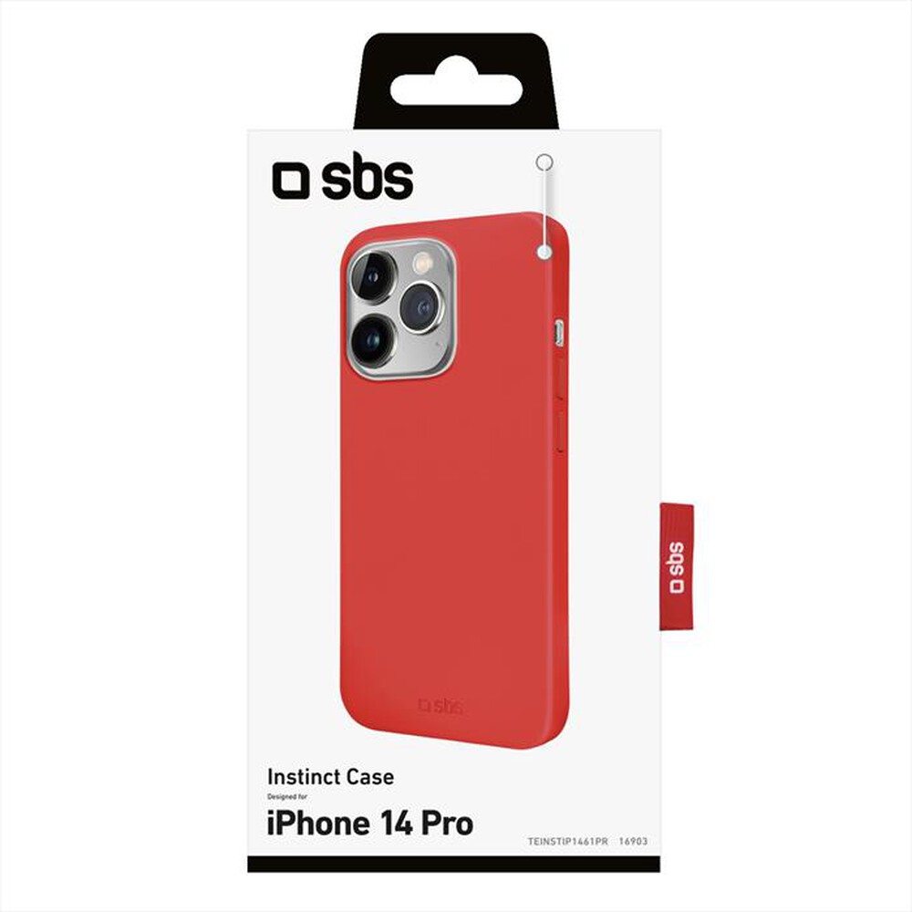 Immagine del prodotto SBS - Cover Instinct TEINSTIP1461PR per iPhone 14 Pro-Rosso