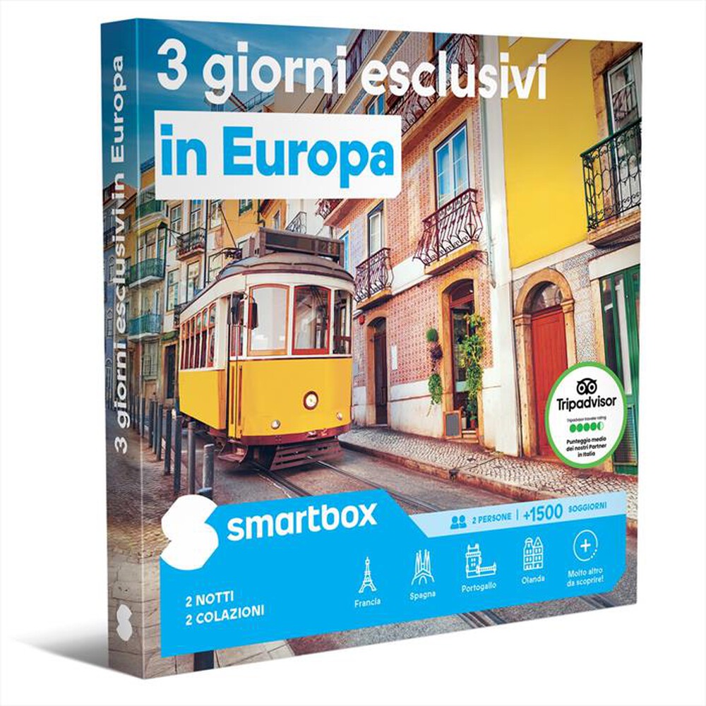Immagine del prodotto SMARTBOX - 3 GIORNI ESCLUSIVI IN EUROPA-eBox digitale