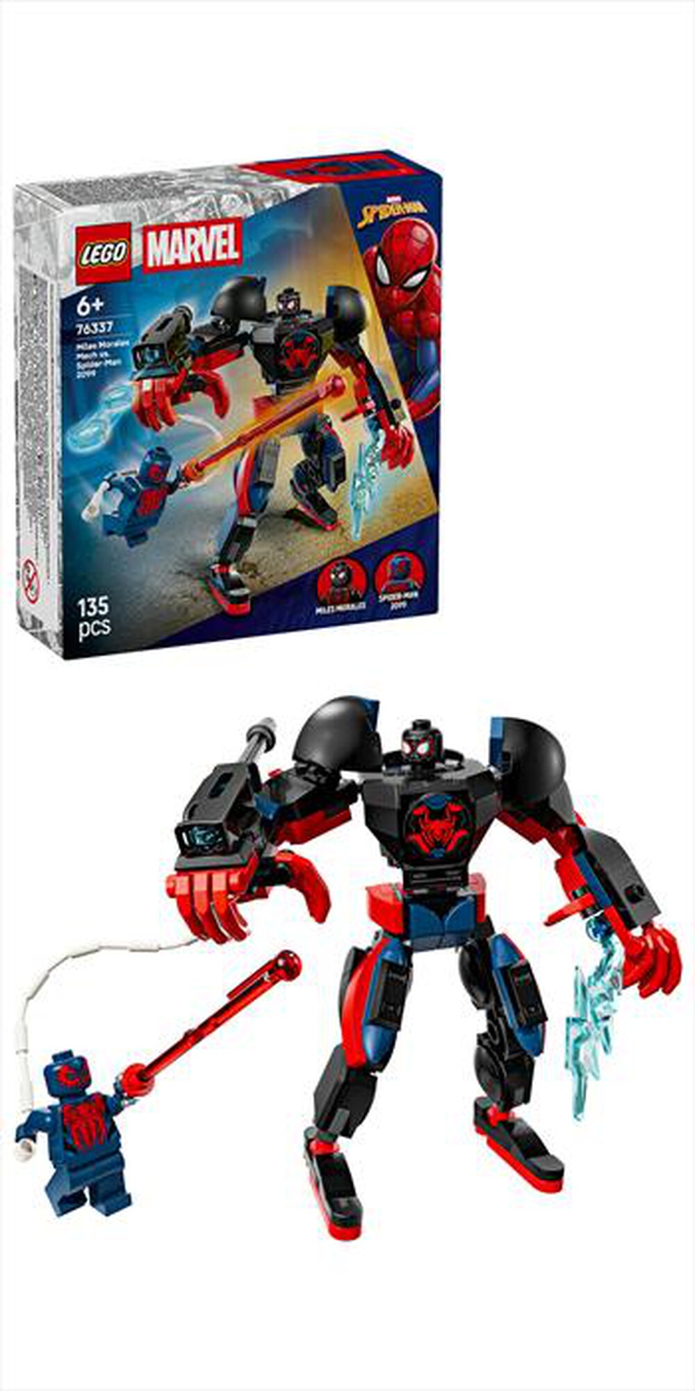 Immagine del prodotto LEGO - MARVEL Mech di Miles Morales vs. Spider-Man -76337