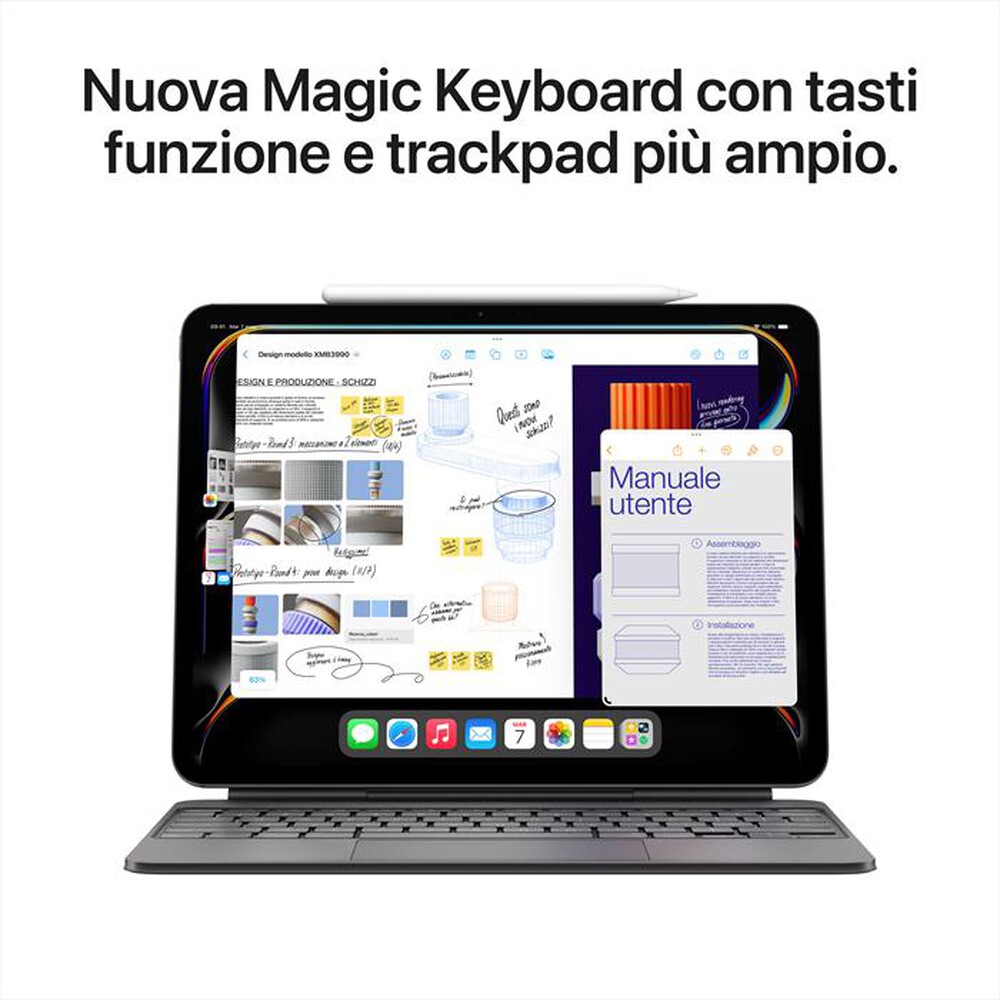 Immagine del prodotto APPLE - iPad Pro 11'' Wi-Fi 2TB Nano-Texture glass-Argento