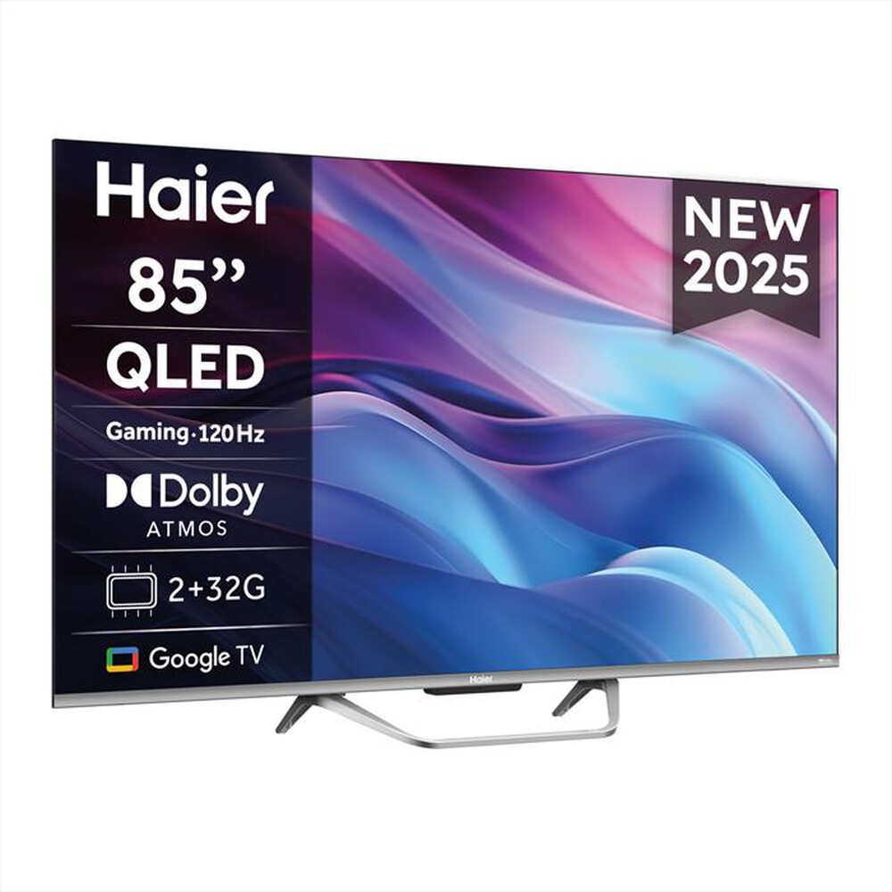 Immagine del prodotto HAIER - Smart TV QLED 4K 85" H85Q80FUX-Grigio