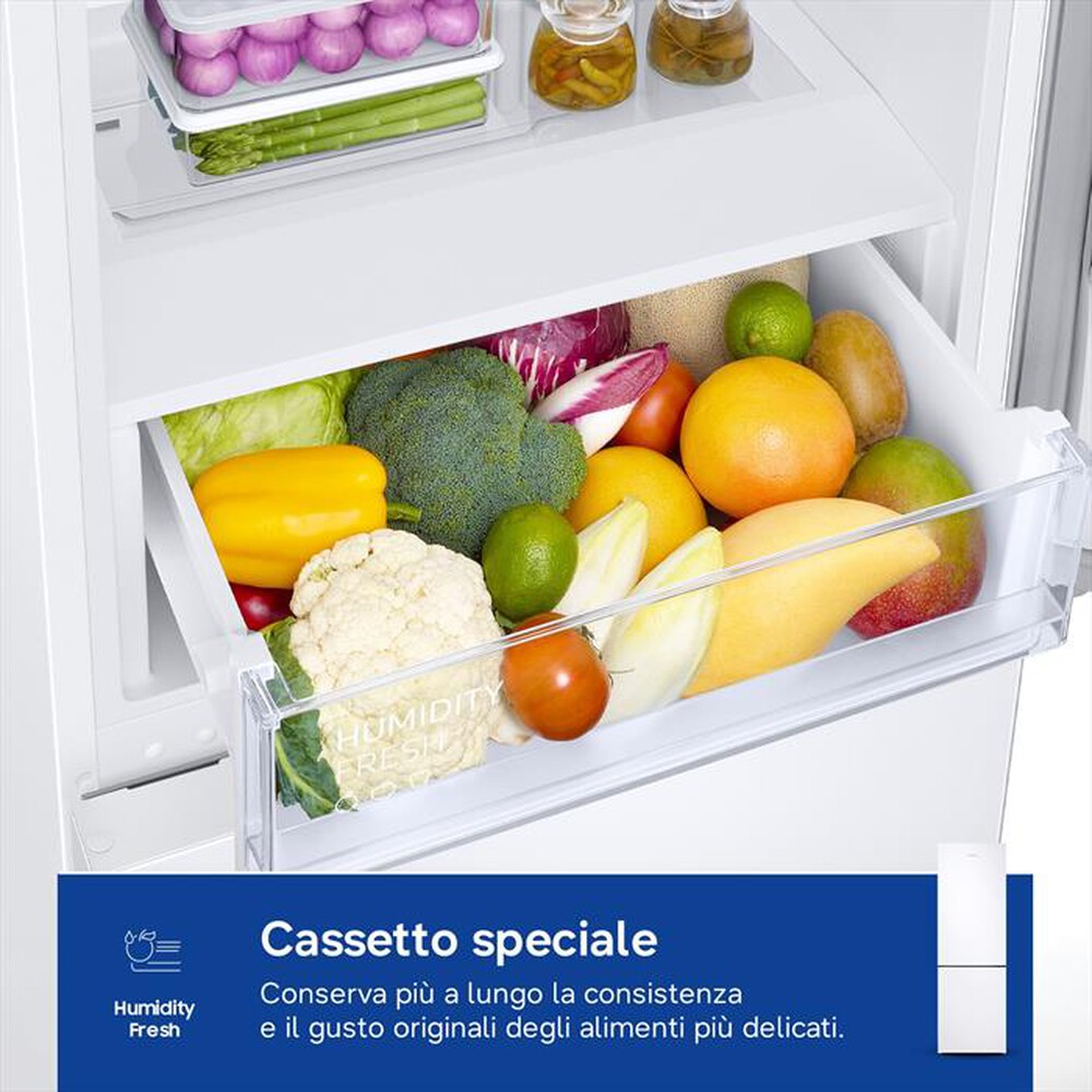 Immagine del prodotto SAMSUNG - Frigorifero combinato RB33B610EWW/EF Classe E 344l-WHITE