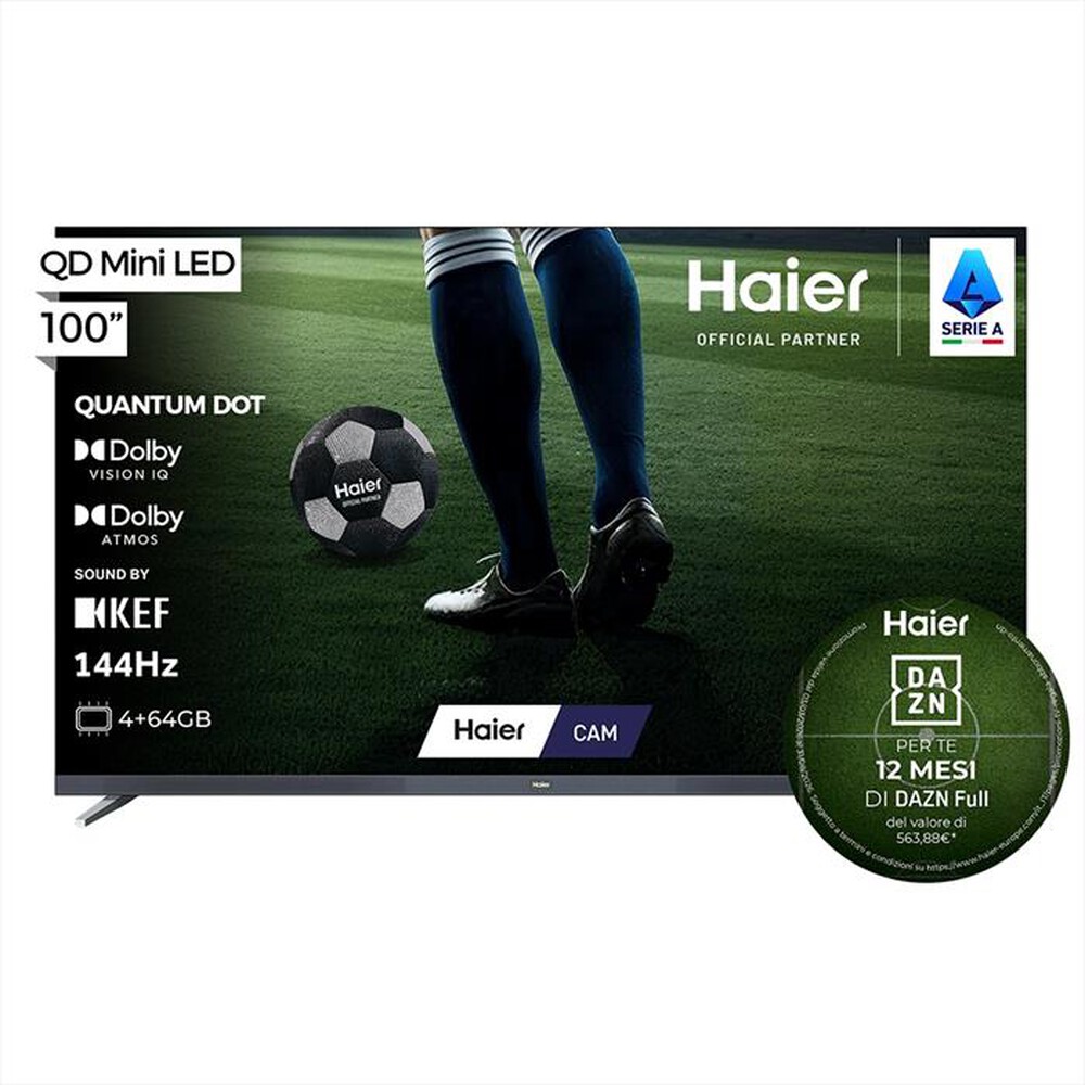 Immagine del prodotto HAIER - H100M96FUX-Nero