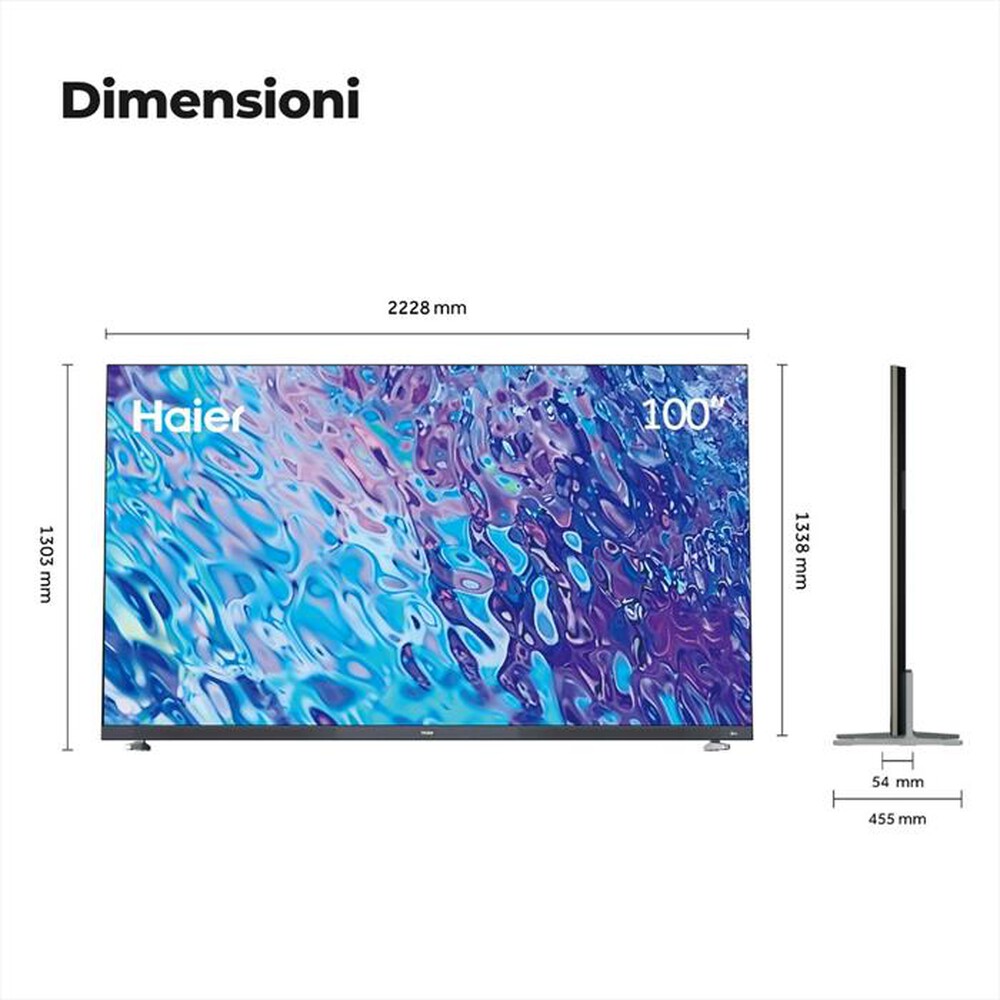 Immagine del prodotto HAIER - H100M96FUX-Nero